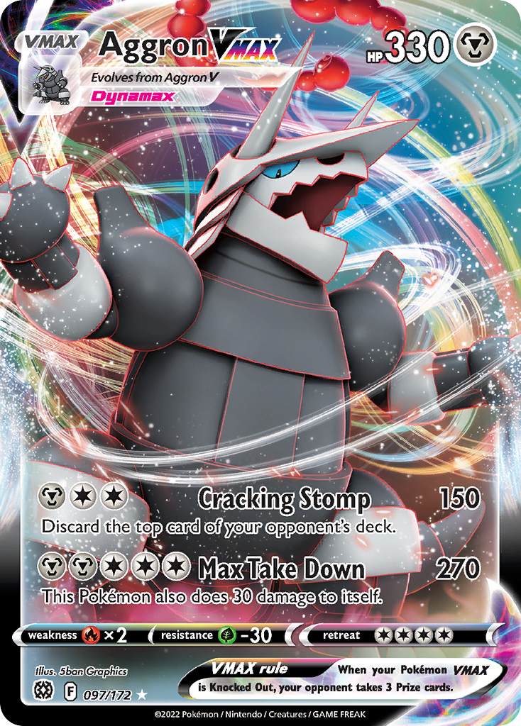 Brilliant Stars Aggron VMAX #97/172